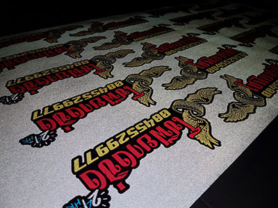 Sticker สะท้อนแสง