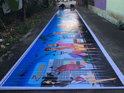 งานพิมพ์ไวนิล